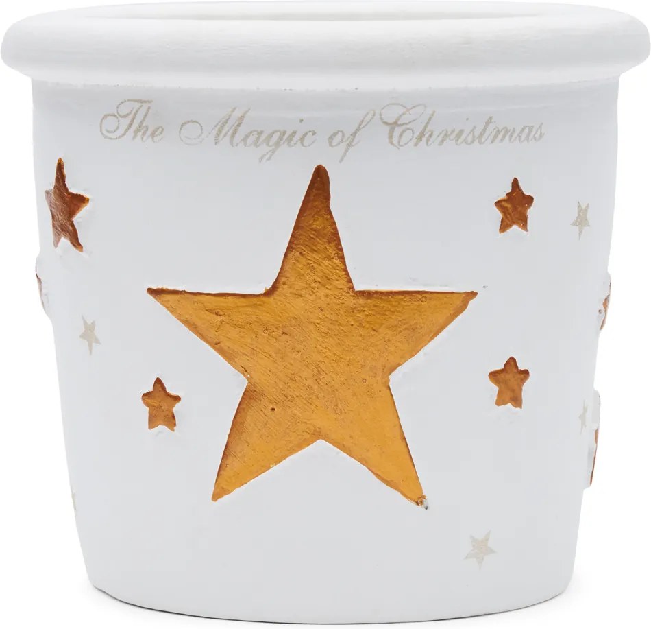 Rivièra Maison - The Magic Of Christmas Pot M - Kleur: zilver