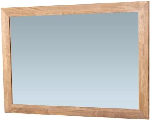 Saniclass Natural Wood spiegel 99x70x1.8cm rechthoek met doorlopend lamel Purple Oak 3MS-100-PO