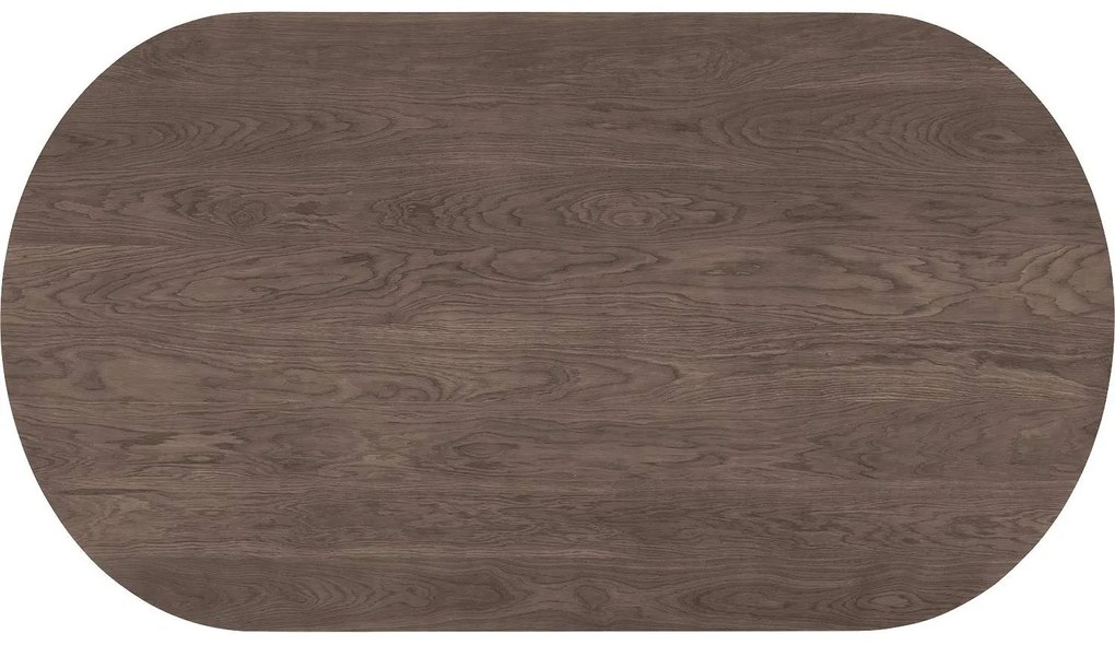 Goossens Excellent Eettafel Uniek, Semi rond 200 x 100 cm