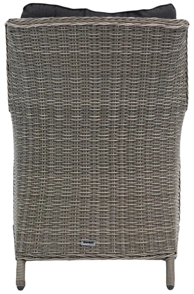 Tuinset 10 personen 400 cm Wicker Grijs Garden Collections Aberdeen/Brighton