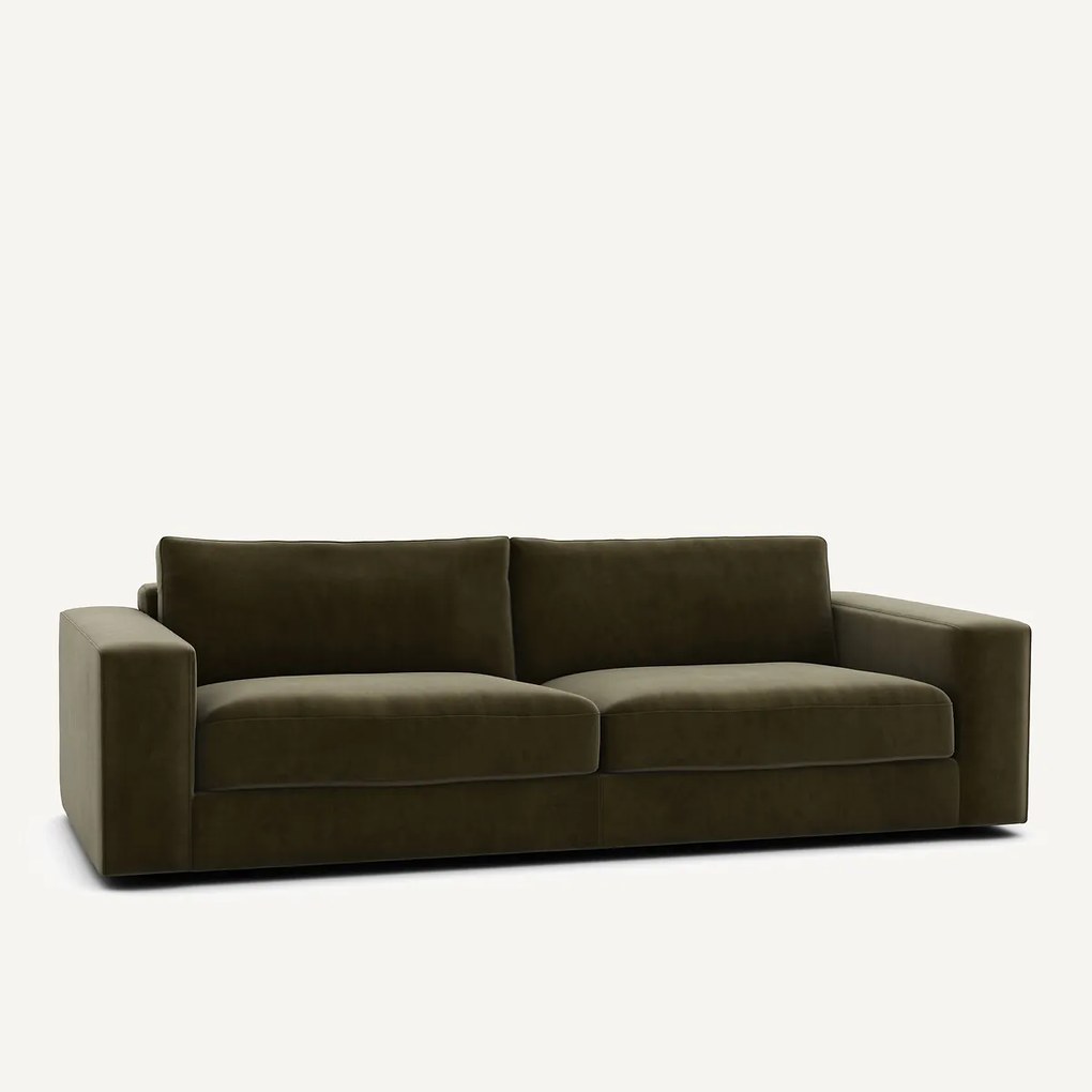 Sofa 3- of 4-zits, fluweel, Skander