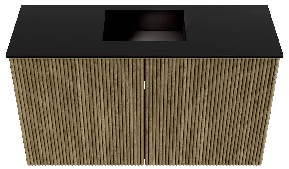 Mondiaz Joya 70cm toiletmeubel dusk met wastafel faye midden 1 kraangat urban