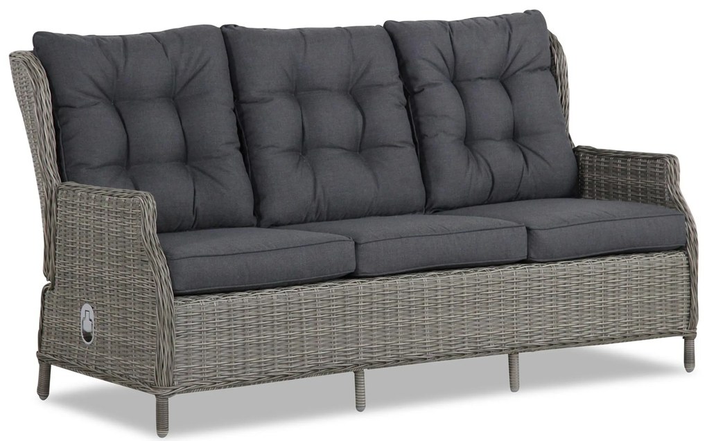 Dining Loungeset 7 personen Wicker Grijs Garden Collections New Castle