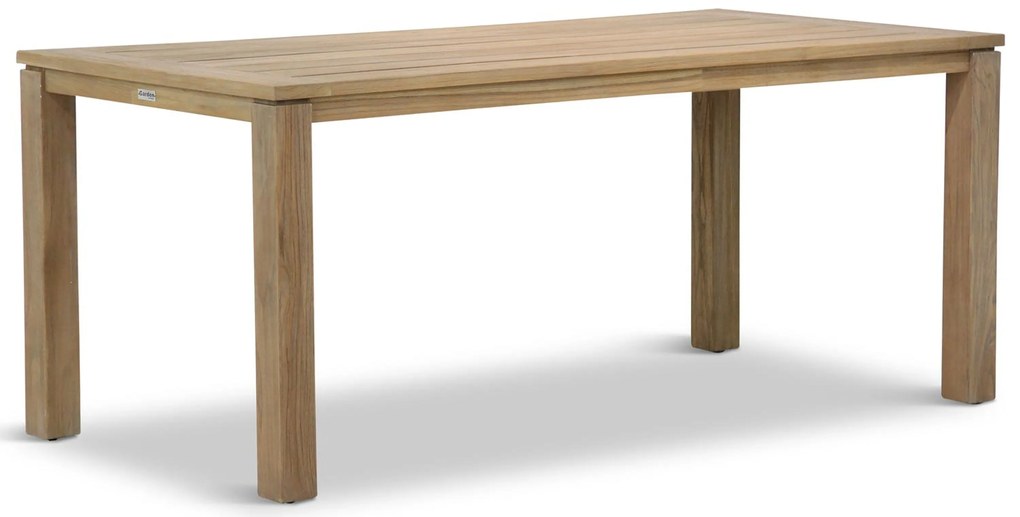 Dining Tuintafel rechthoekig 180 x 90 cm Old teak greywash Bristol