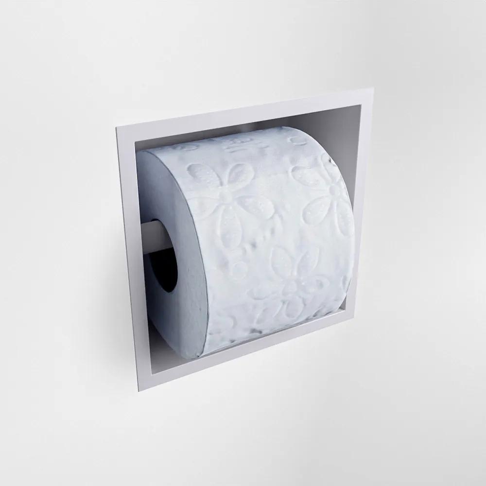 Mondiaz Easy Cube toilet rolhouder 16x8.6cm cale