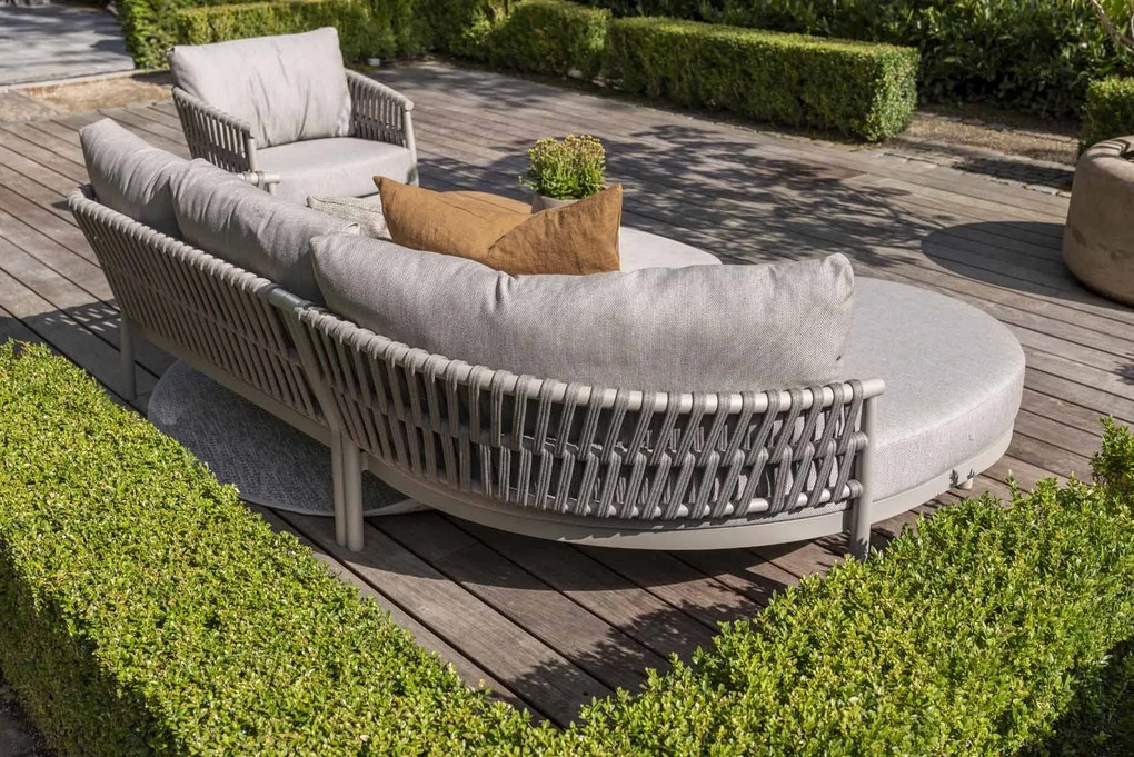 Taste by 4 Seasons Catalana chaise loungebank SALE Loungebank antraciet weerbestendig