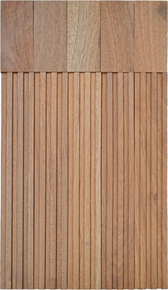 3D Houten Wandpaneel | Rosewood XL | 30×60 cm | Wanddecoratie