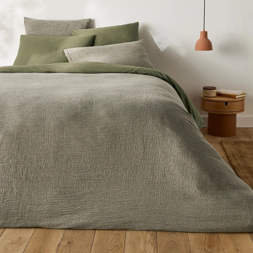 Kussensloop tweezijdig tetra/linnen , Thesari