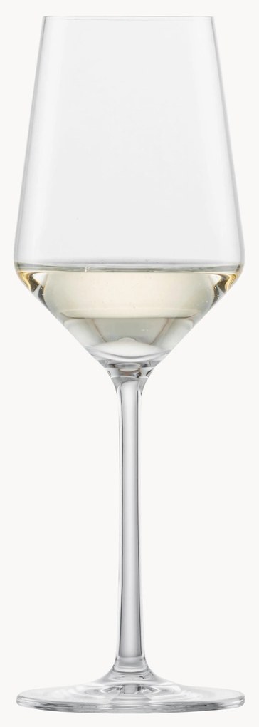 Set van 2 kristallen witte wijnglazen Pure