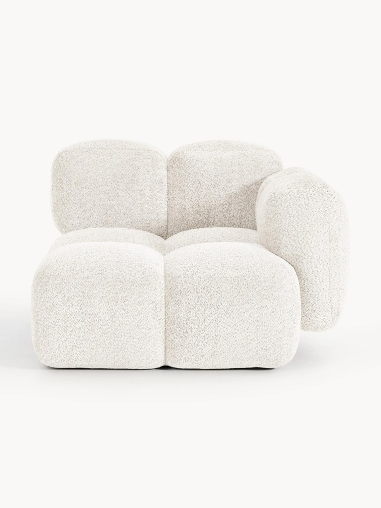 Hoekmodule Tayla van teddy bouclé
