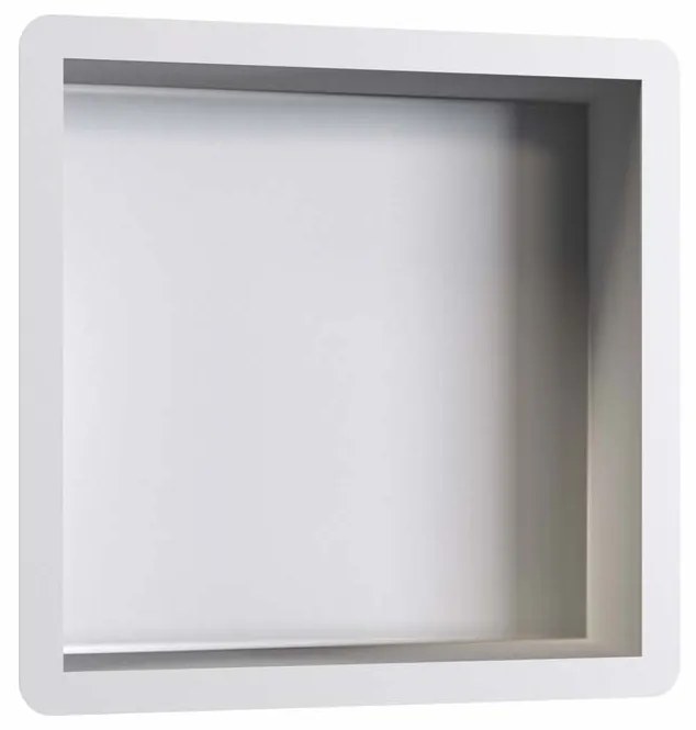 Brauer Brushed Edition inbouwnis 30x30cm RVS geborsteld