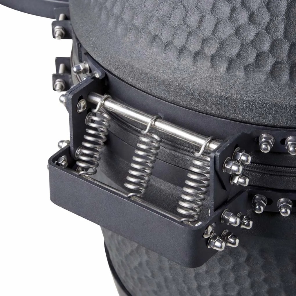 Moddern charcoal grey Complete kamado - houtskoolbarbecue