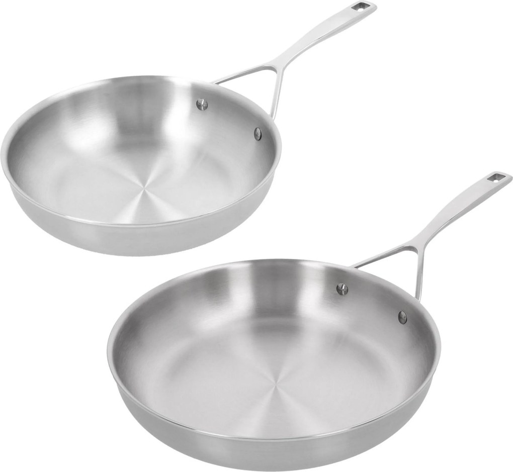 Demeyere Essential 5 Koekenpannenset RVS, 20 en 24 cm - Essential 5 - Demeyere