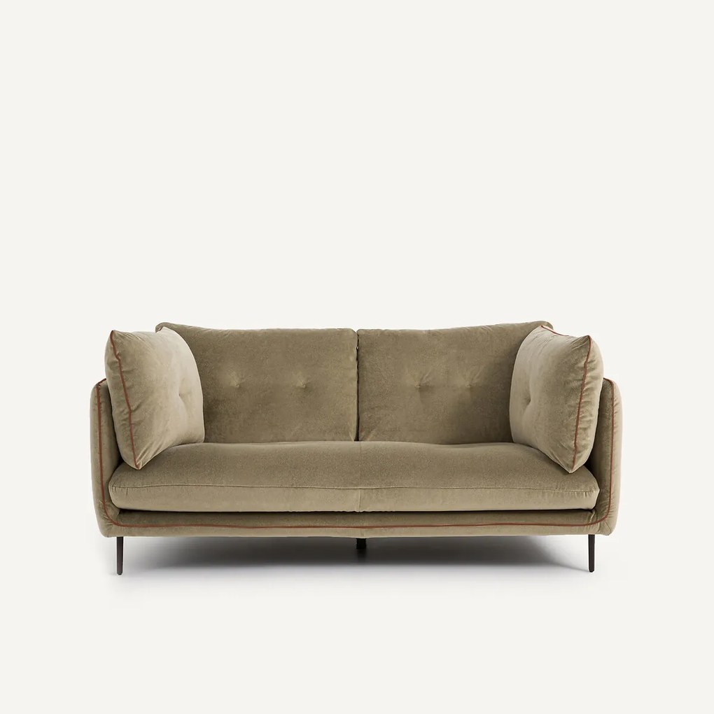 2-zitsbank in linnen fluweel, BOTERO