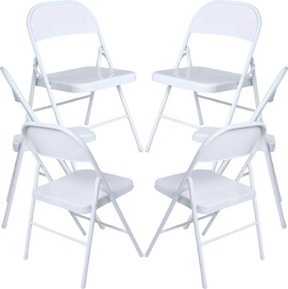 Set 6 Niza Inklapbare Evenementenstoelen