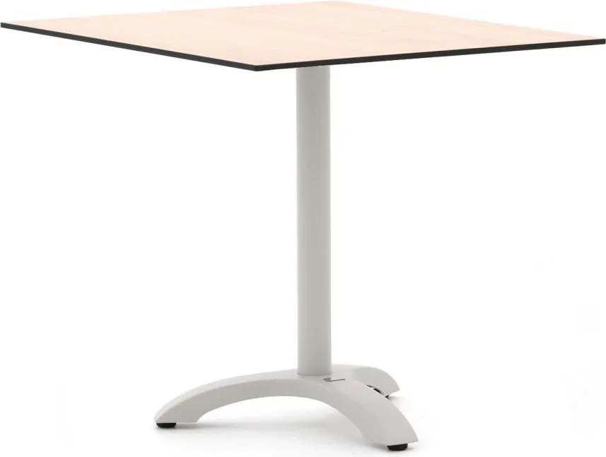 Tuin eettafel Bellagio  | Vierkant  | Tuintafel Kunststof | 80x80cm | 2 personen | Kees Smit Tuinmeubelen