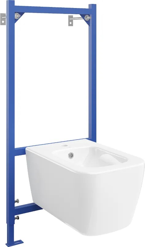 Mexen inbouw bidetset Fenix B met bidet Margo, wit - 69935425100
