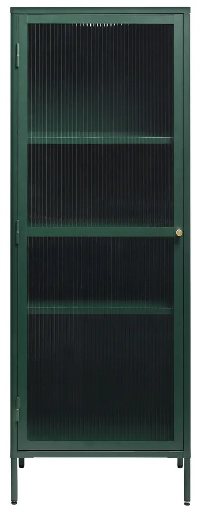 Smalle Wandkast Groen - 58x40x160cm.