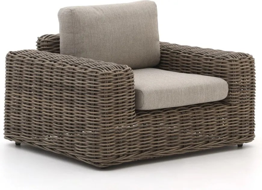Lounge tuinstoel | Intenso  Segrino | Wicker (vlechtwerk) | Taupe | Kees Smit Tuinmeubelen