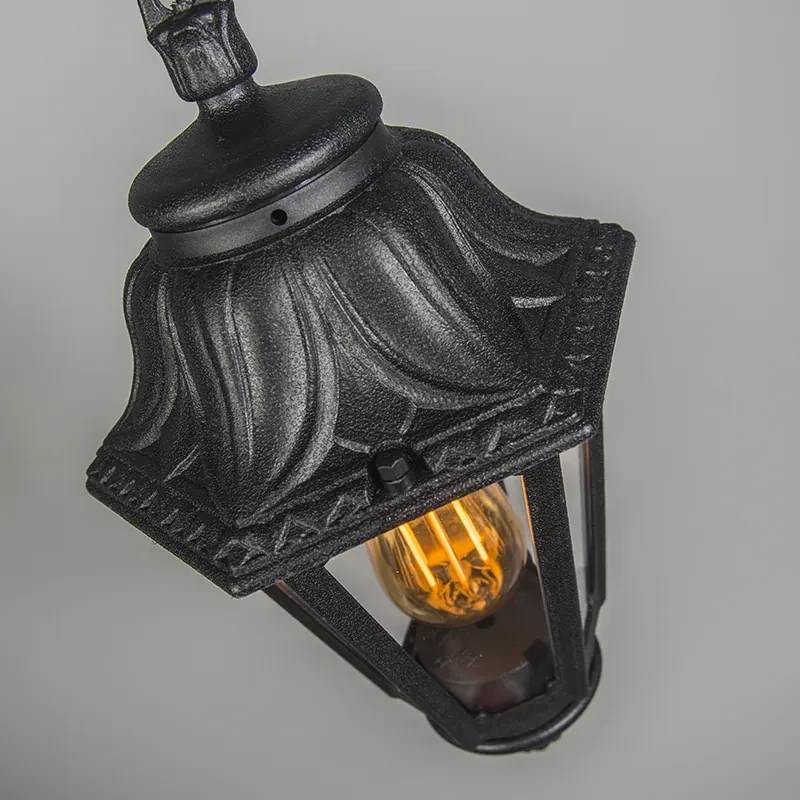 Landelijke Buitenhanglamp Zwart IP44 Anna Klassiek Antiek landelijke-buitenhanglamp-zwart-ip44-anna-klassiek-antiek