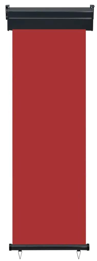 vidaXL Balkonscherm 60x250 cm rood