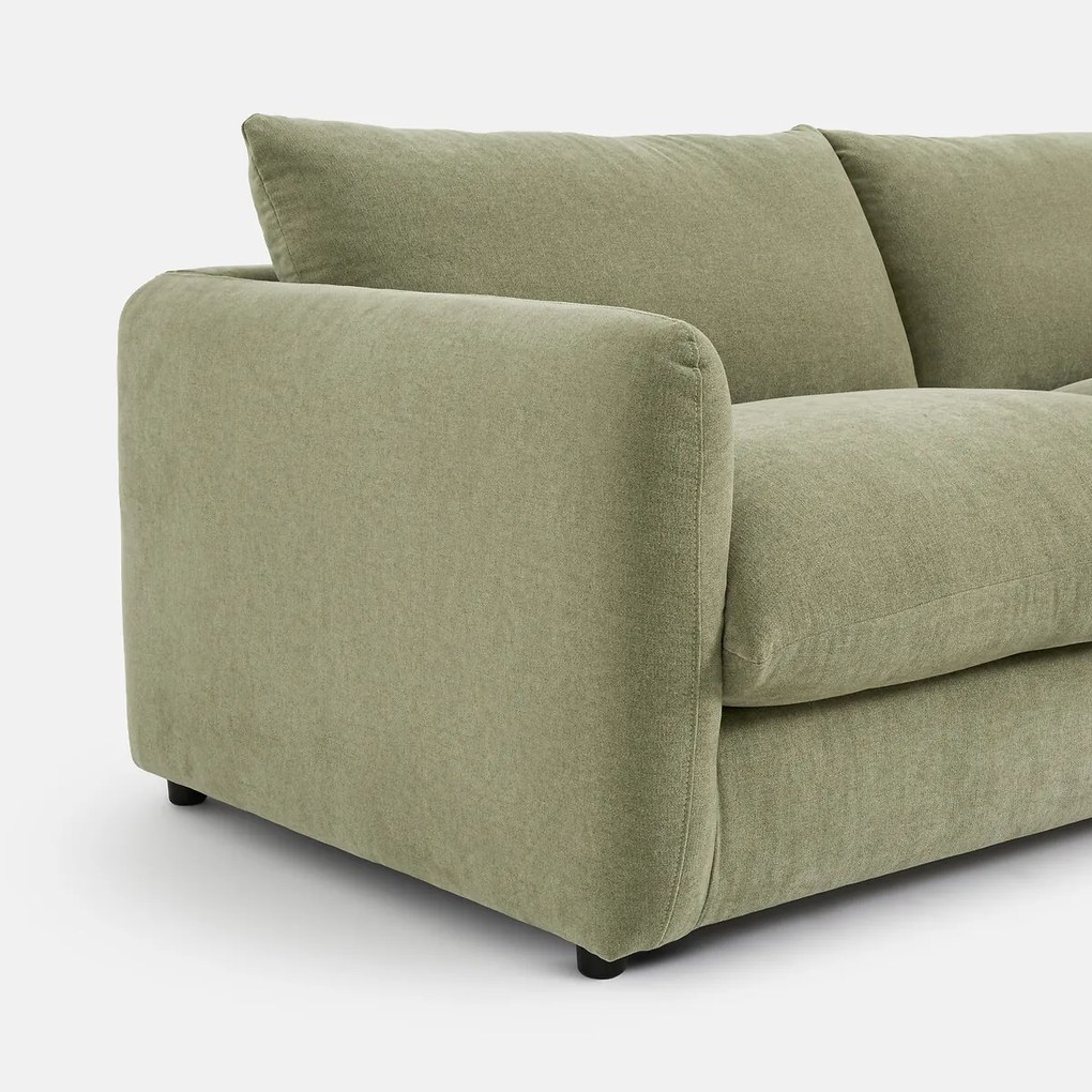 2-, 3- of 4-zits rechte bank in gemêleerd polyester, YDE