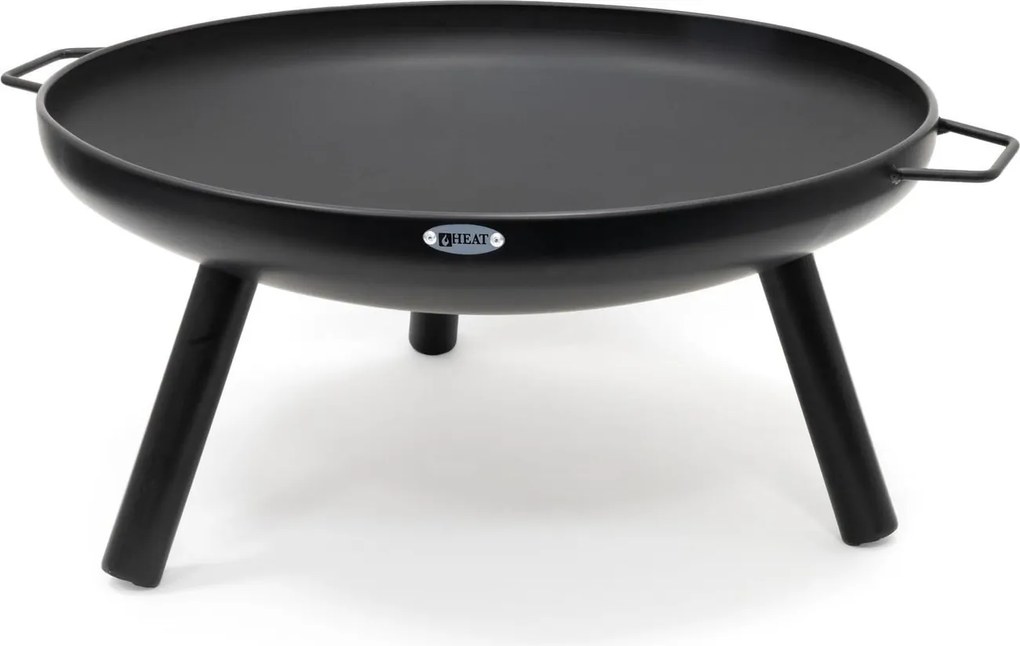 HEAT Vuurschaal Classic Feet &amp; Handle - Zwart - Ø 60 cm