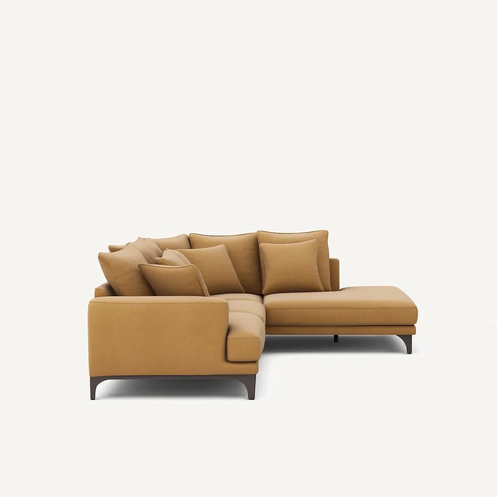 Fluwelen linnen hoekbank, ARMENTO