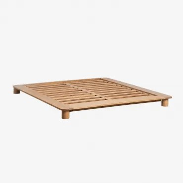 Mangohouten Bed Mariselina Mangohout & 160 X 200 Cm - Sklum