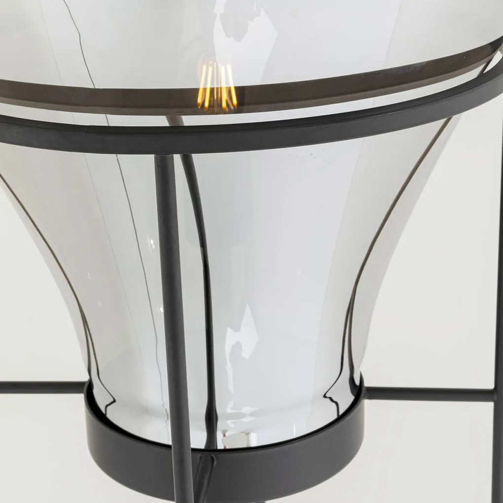 Kare Design Pear Black Peervorm Design Vloerlamp 158 Cm