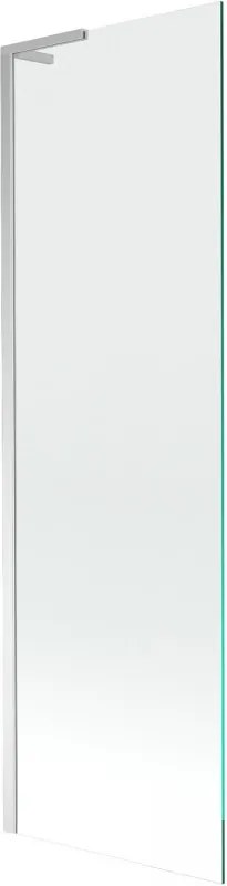 Mexen Next L badwand 1-delig 60 x 150 cm, transparant, chroom - 895-060-000-03-00-01