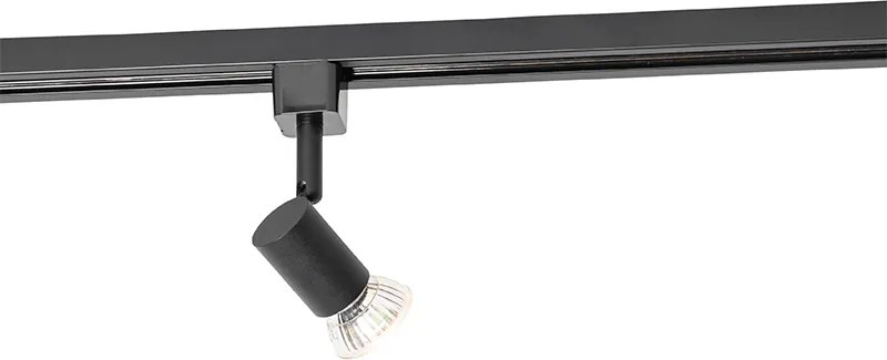 Moderne railspot zwart 1-fase railspot - Iconic Jeany