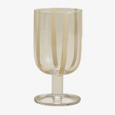 Pack Van 4 Wijnglazen 27,5 Cl Van Jalviana-glas Tapioca Beige - Sklum