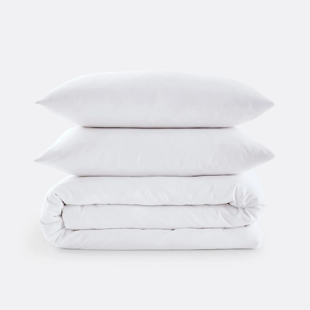Bedset in gewassen microvezel, recycled polyester