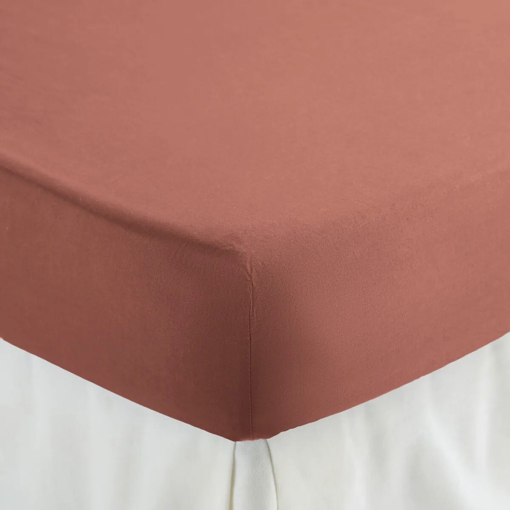 Hoeslaken perkal katoen, 80 draden, 30 cm kop, Scenario