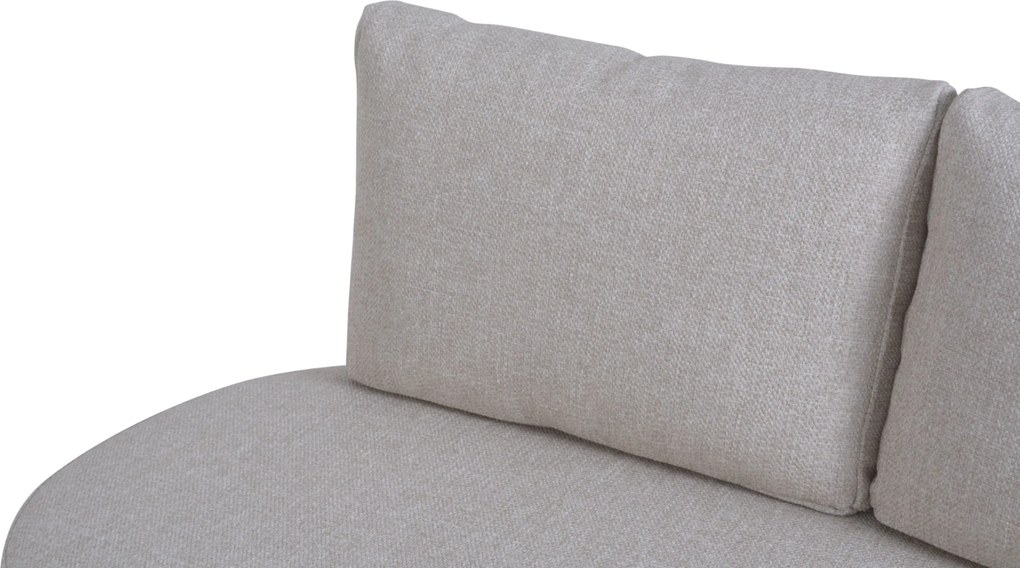 Hoek loungeset 5 personen Aluminium/rope Taupe 4 Seasons Outdoor Florence