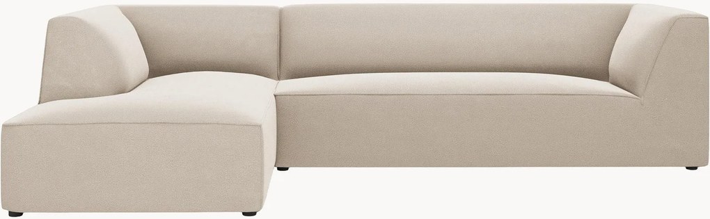 Modulaire fluwelen hoekbank Ruby (4-zits)