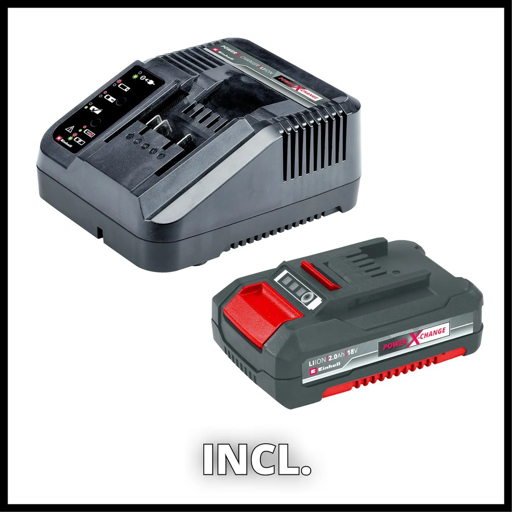 Einhell GE-CH 1846 Li KIT 2,0Ah Accu heggenschaar