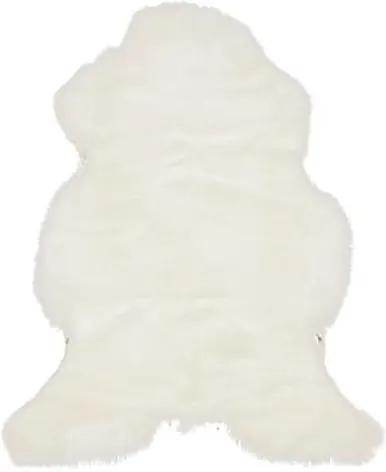 Europees schapenvacht - ±110x60-70 cm - naturel wit
