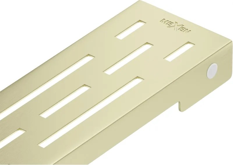 Mexen Flat M01 afdekking voor lijnafvoer 60 cm, geborsteld goud - 1A20060