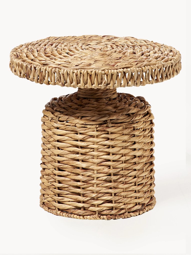 Ronde rotan bijzettafel Camo