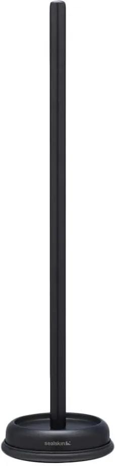 Sealskin toiletrolhouder Acero - zwart - 52,1x13,2x13,2 cm - Leen Bakker