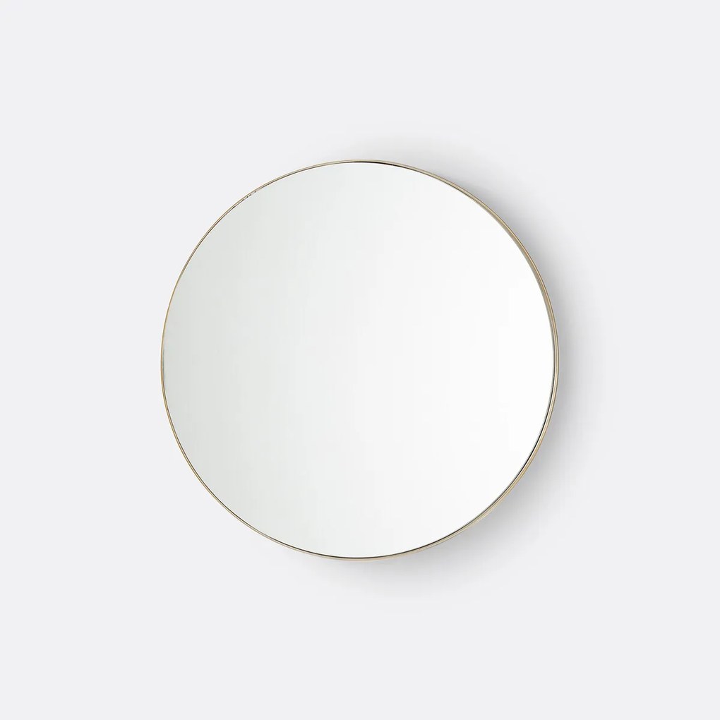 Ronde spiegel in staalmetaalØ60 cm, Iodus