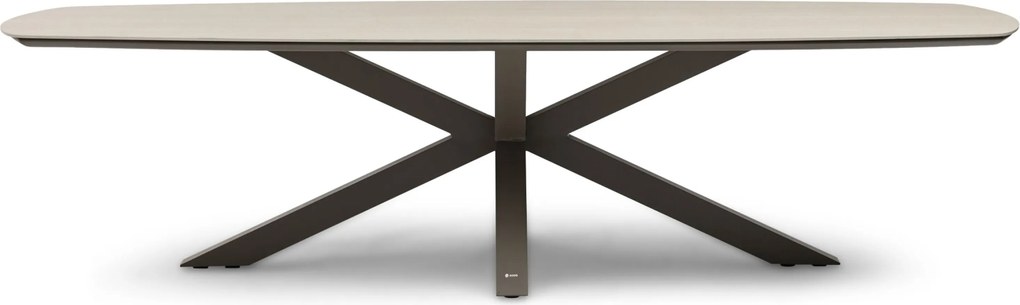 Dining Tuintafel 300x 120 cm Taupe Voyage