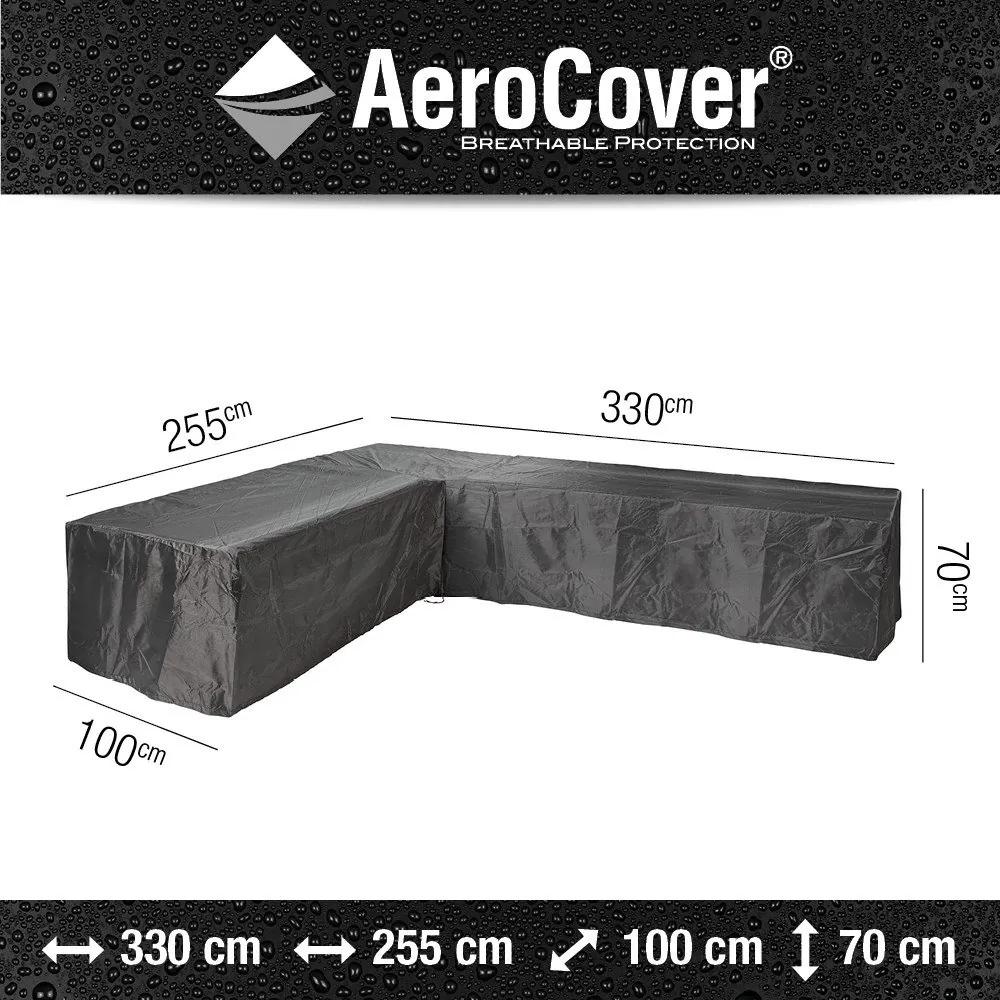 AeroCover loungesethoes 255x330x100xH70 cm L - antraciet