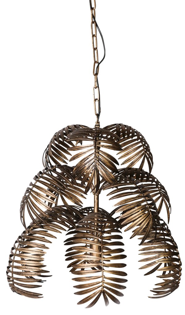 PTMD Salencia gold hanglamp palm