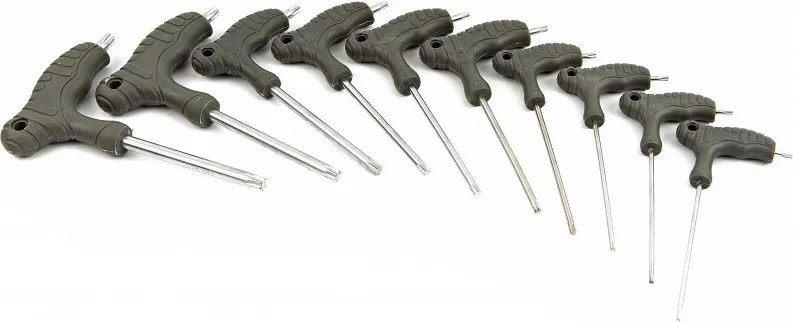 Silverline 10 Delige T-Grepen TORX-sleutel Set