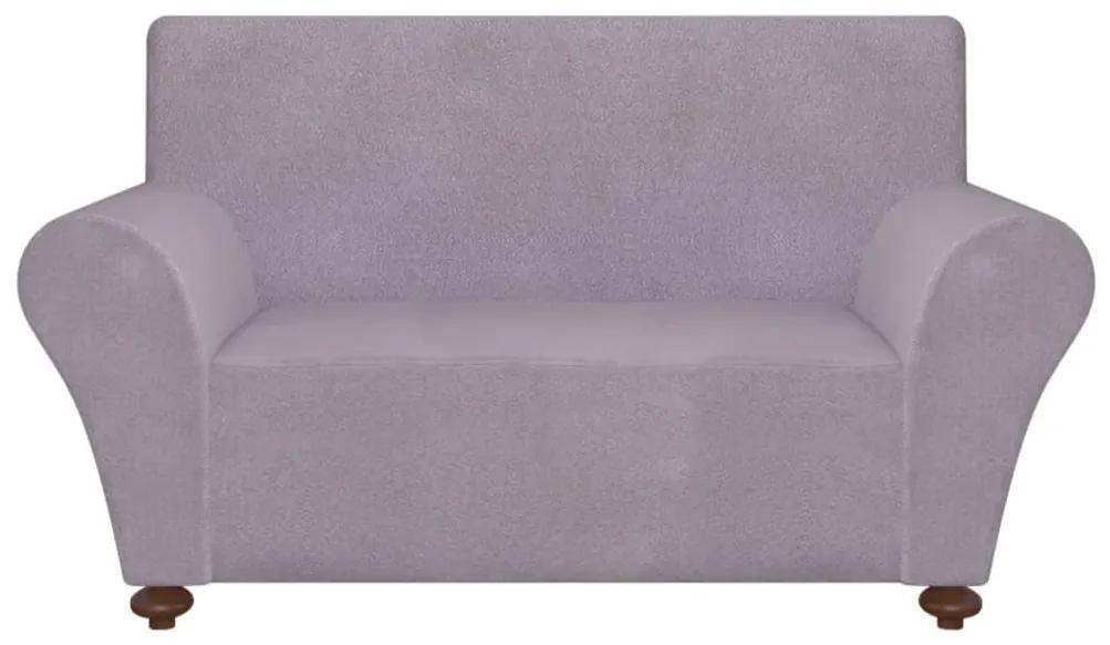 vidaXL 131086  Stretch Couch Slipcover Grey Polyester Jersey