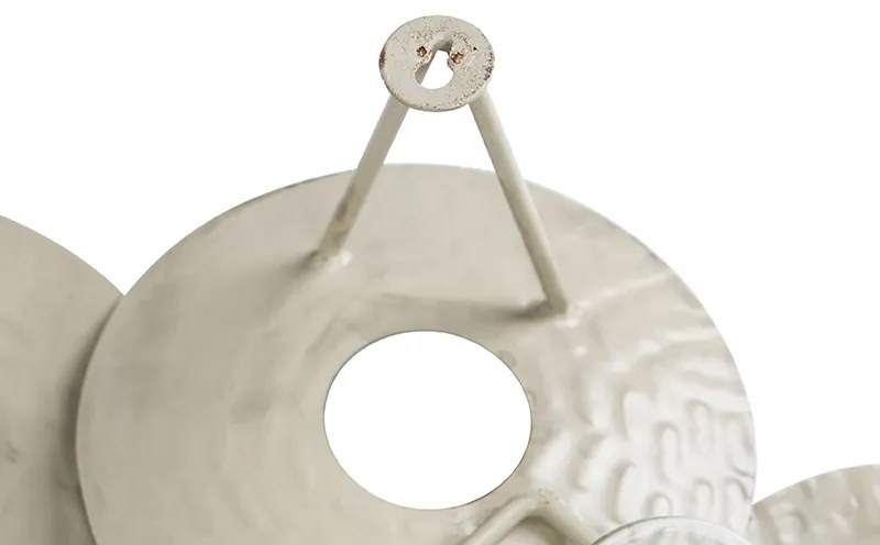 Art deco oosterse wandlamp antiek goud 3-lichts - Balla