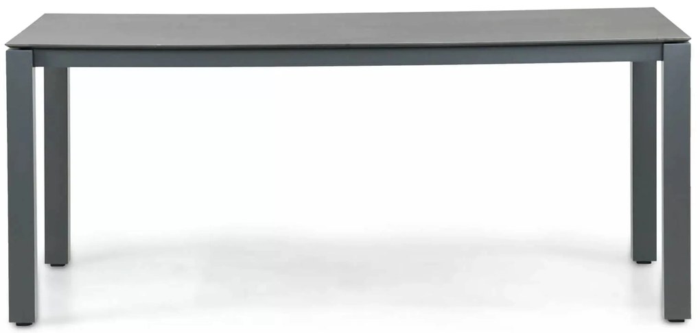 Tuinset 4 personen 180 cm Aluminium Grijs Lifestyle Garden Furniture Timo/Yoko